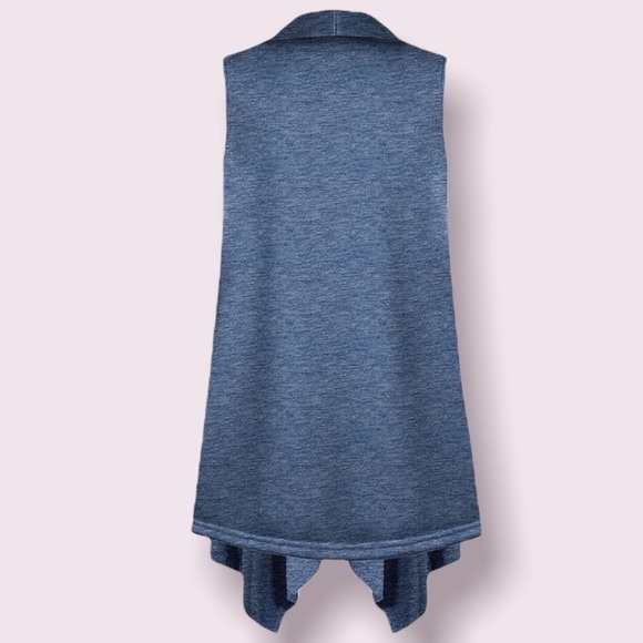 LIGHT Blue High/Low Vest size 3X - Picture 2 of 2